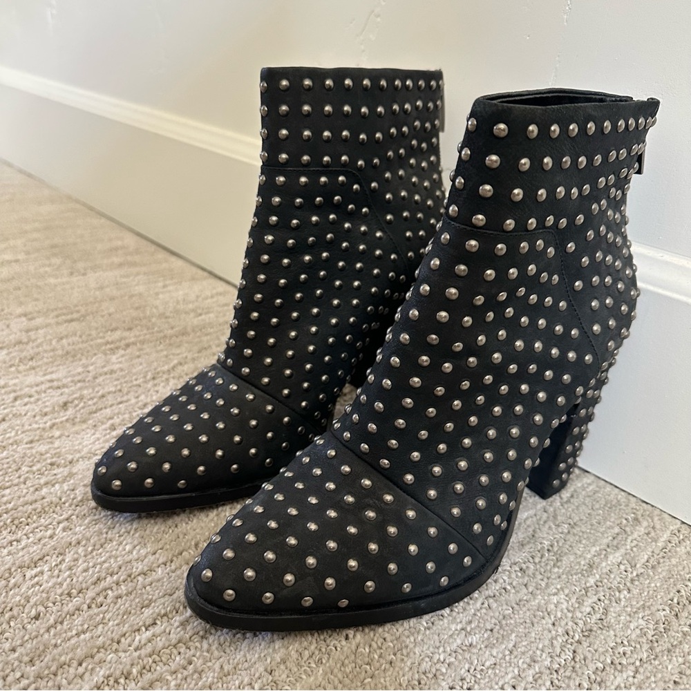 Studded Ankle Booties